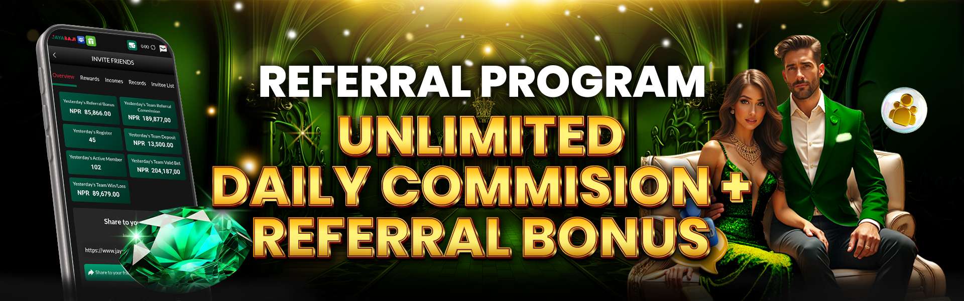 UNLIMITED DAILY COMMISION